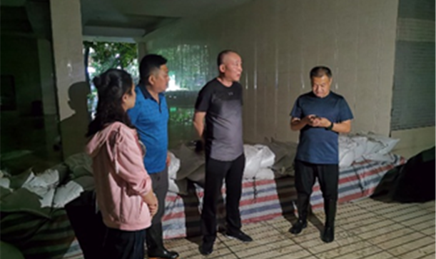 兴水公司防汛抗洪冲锋在前，践行国企担当